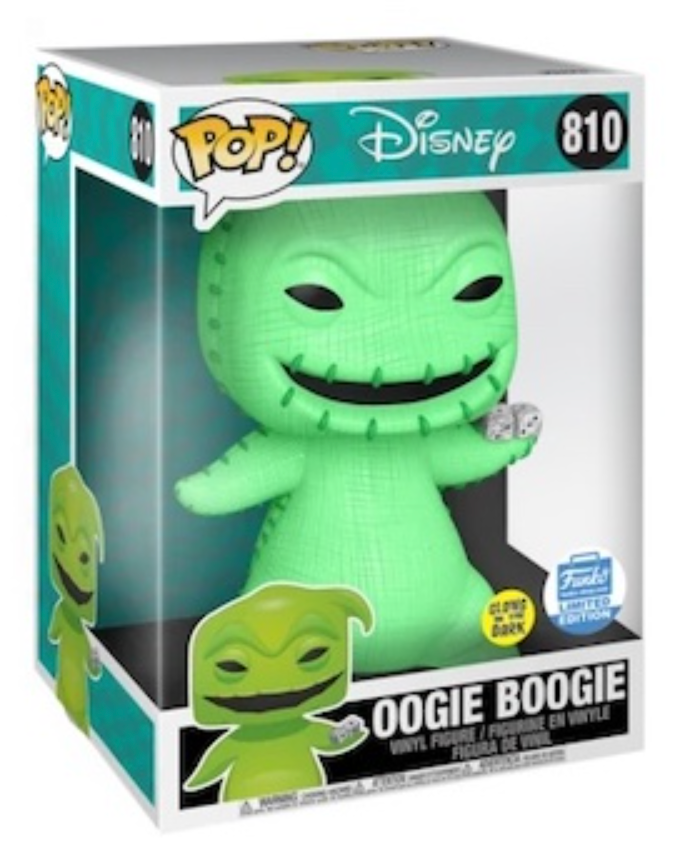 POP! Disney (Jumbo Deluxe): 810 TNBC, Oogie Boogie (GITD) Exclusive
