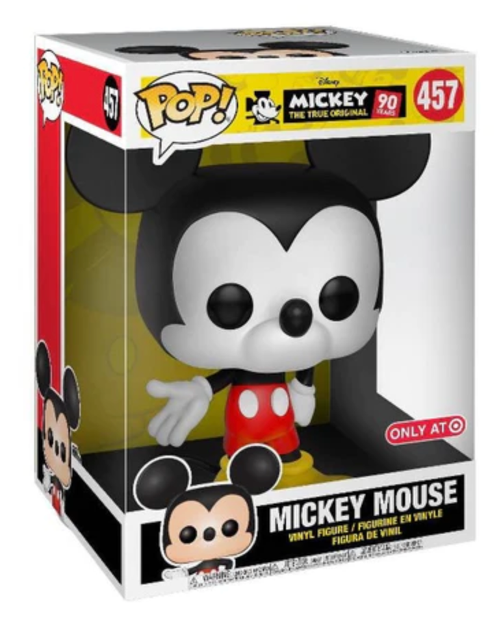 POP! Disney (Jumbo Deluxe): 457 Mickey 90th, Mickey Mouse Exclusive