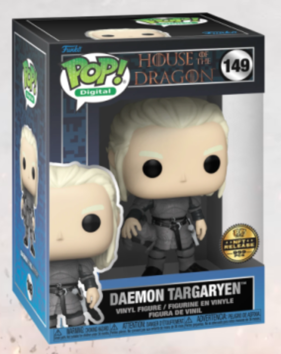 POP! Digital: 149 House of the Dragon, Daemon Targaryen (999 PCS) Exclusive