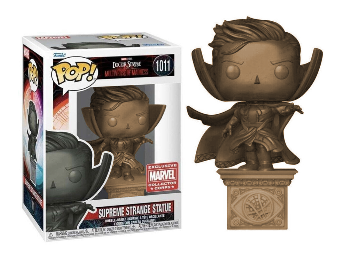 POP! Marvel: 1011 Supreme Strange Statue (Bronze) Exclusive