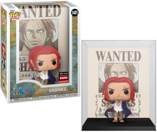 Pop! Animation: One Piece - Shanks (Wanted Poster) Shared Exclusive Sticker