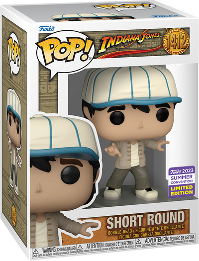 POP! Disney: 1412 Indiana Jones, Short Round Exclusive