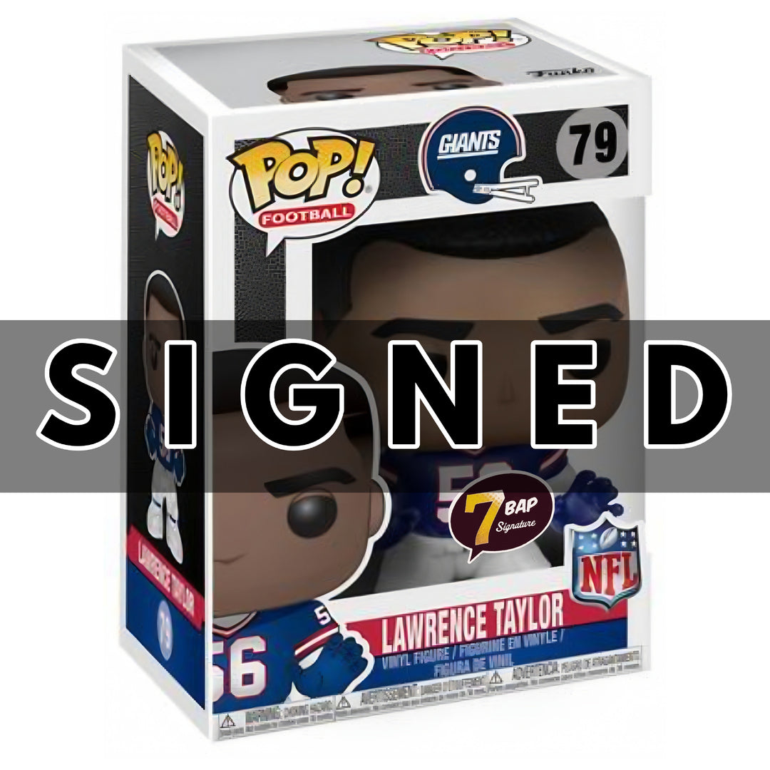 Funko Pop Autographed Lawrence Taylor shops JSA 7BAP