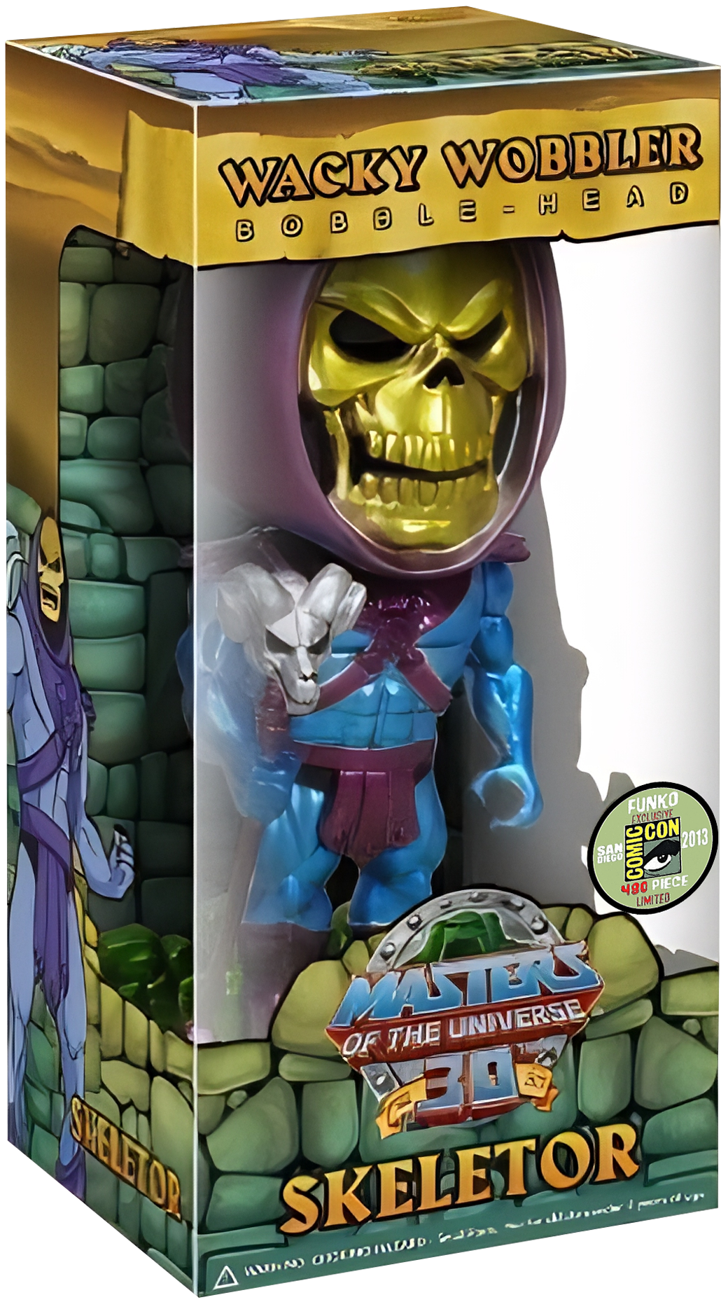 Wacky Wobbler: Retro Toys (MOTU), Skeletor (MT) (480 PCS) Exclusive