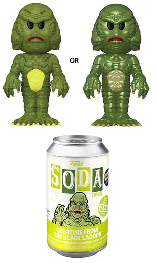 Funko Soda: Universal Monsters: Creature From The Black Lagoon Gemini Collectibles Exclusive Vinyl Figure - 1/6 Chase Variant