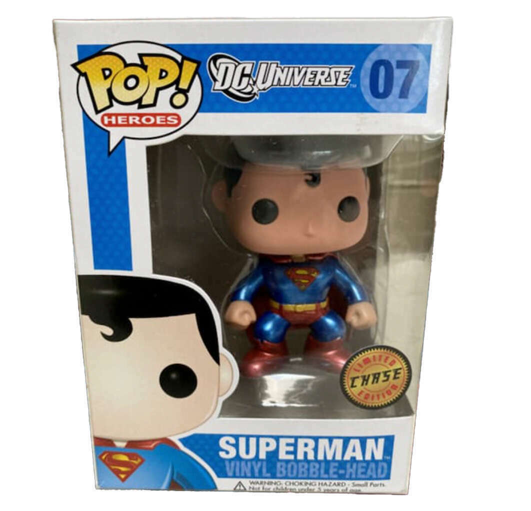 POP! Heroes: 07 DC Universe, Superman (MT) (Chase)