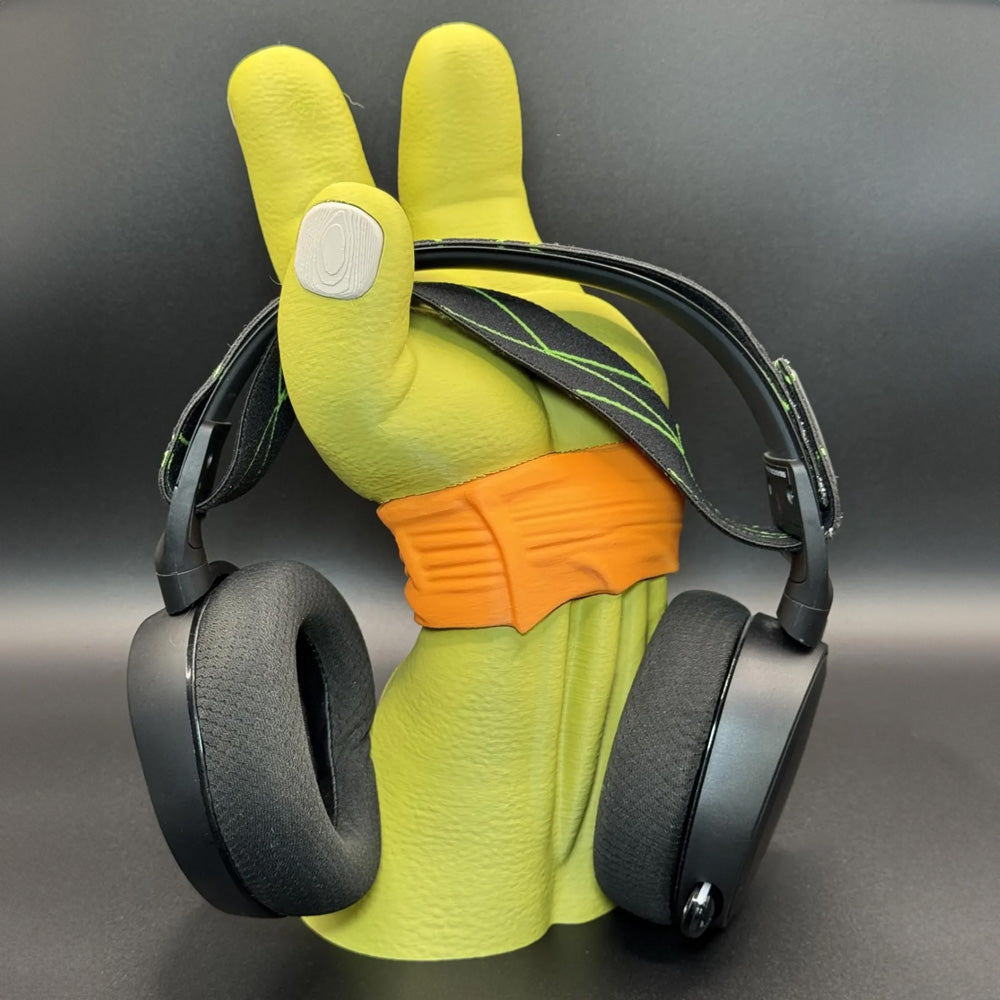 TMNT Hand - Game Controller & Headphone Holder (3D Printed)