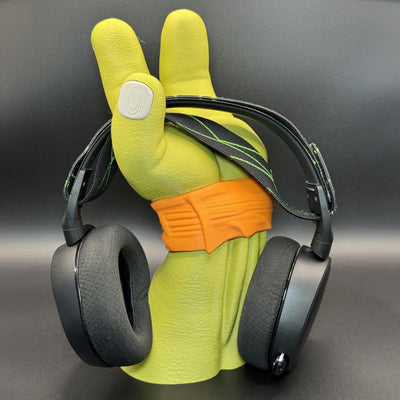TMNT Hand - Game Controller & Headphone Holder (3D Printed)