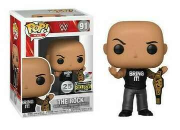 Pop! WWE: The Rock (Bring It!) Entertainment Earth Exclusive