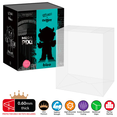 MEGA PIX! Protectors for Thrilljoy (0.60mm thick, UV & Scratch Resistant) by Display Geek