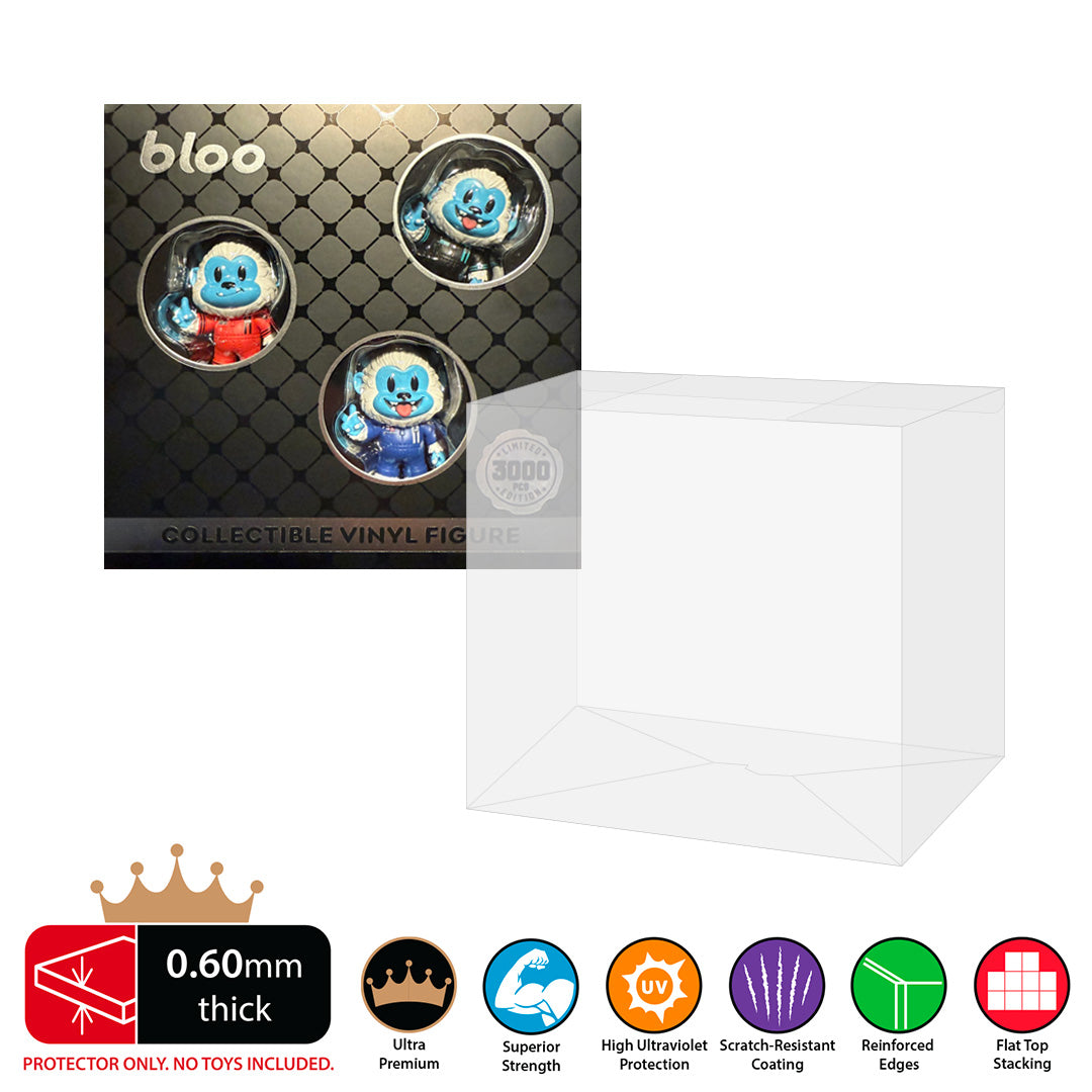 MINI PIX! 3 Pack Protectors for Thrilljoy (0.60mm thick, UV & Scratch Resistant) by Display Geek