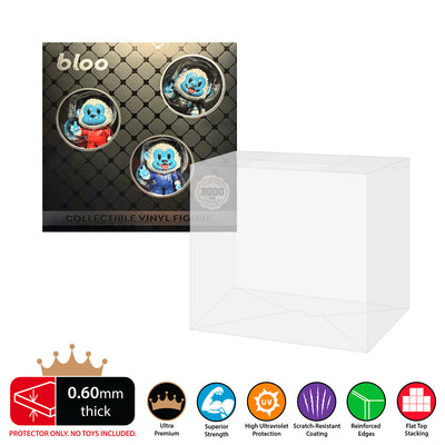 MINI PIX! 3 Pack Protectors for Thrilljoy (0.60mm thick, UV & Scratch Resistant) by Display Geek