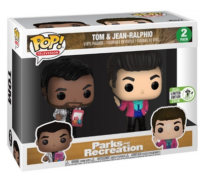 POP! Television: Parks and Rec, Tom and Jean-Ralphio (2-PK) Exclusive