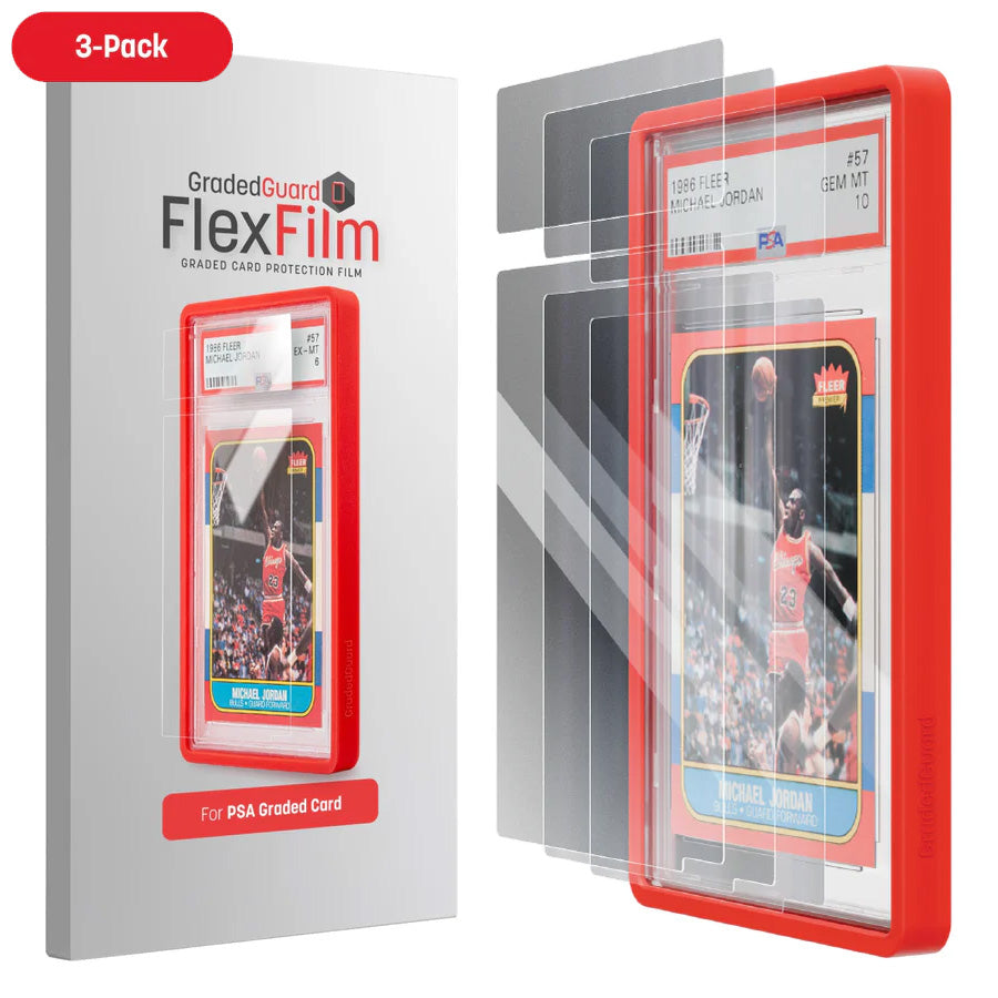 UV Protective Film for Graded Cards (PSA) - FlexFilm by GradedGuard