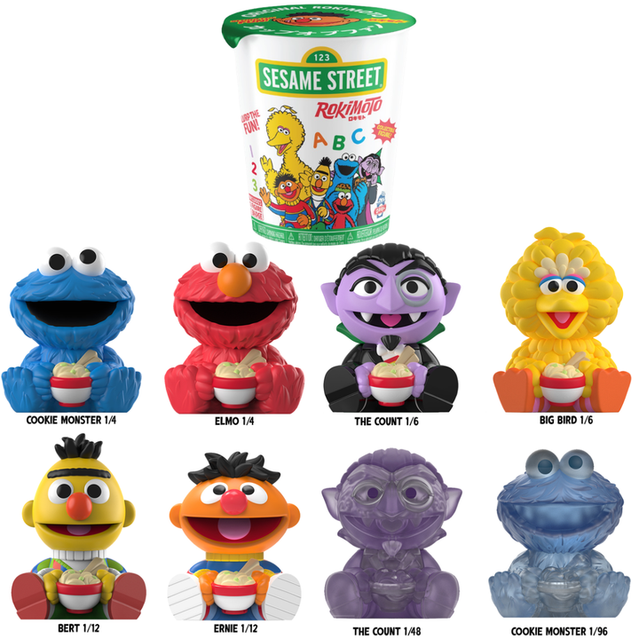 Arriving Spring 2026] Funmaker Inc. ROKIMOTO x Sesame Street