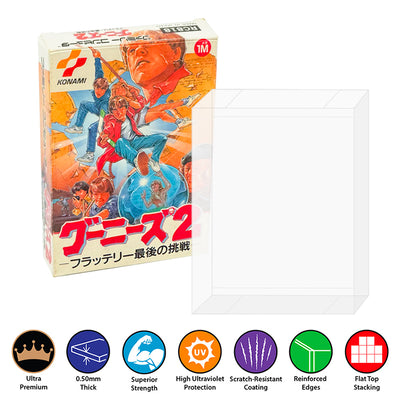 Plastic Protector for FAMICOM Video Game Box 0.50mm thick, UV & Scratch Resistant on The Pop Protector Guide by Display Geek