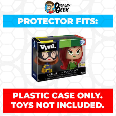 Pop Protector for Vynl 2 Pack Batgirl & Poison Ivy SDCC Funko on The Protector Guide App by Display Geek