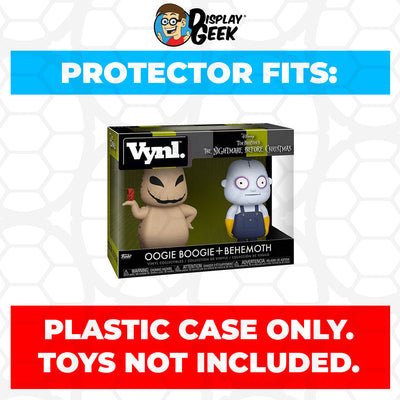 Pop Protector for Vynl 2 Pack Oogie Boogie & Behemoth Funko on The Protector Guide App by Display Geek