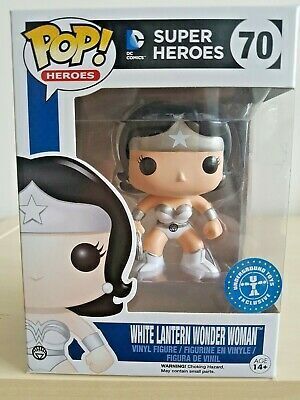 POP! Heroes: 70 DC Super Heroes, White Lantern Wonder Woman Exclusive