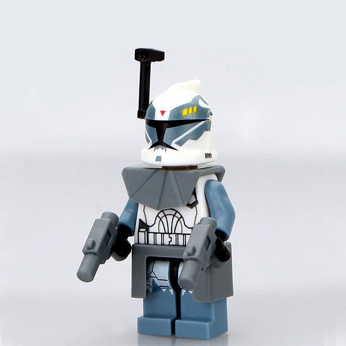 Commander Wolffe ARC Phase 1 Clone Trooper (Star Wars) - Custom Building Blocks Mini Figures Compatible with LEGO