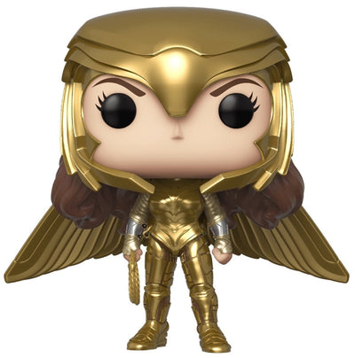 POP! Heroes: 330 WW84, Wonder Woman Golden Armor Exclusive