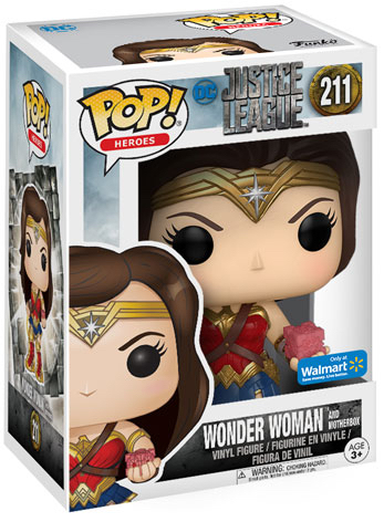 POP! Heroes: 211 Justice League, Wonder Woman (Mother Box) Exclusive