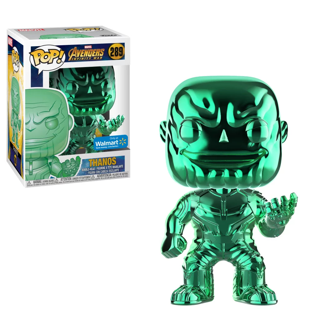 POP! Marvel: 289 Avengers Infinity War, Thanos (Green CRM) Exclusive