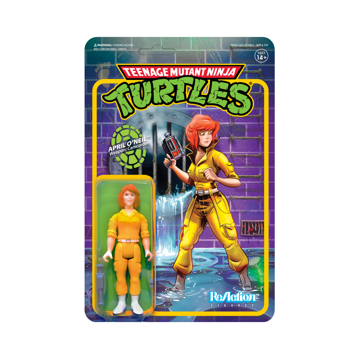 Super7: ReAction (TMNT), April O'Neil (S2)