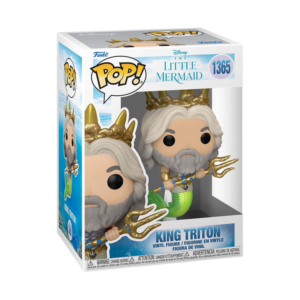 POP! Disney: 1365 The Little Mermaid, King Triton