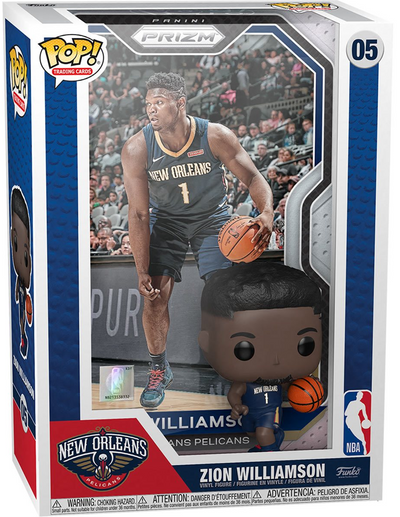 POP! Trading Cards: 05 NBA (Pelicans), Zion Williamson