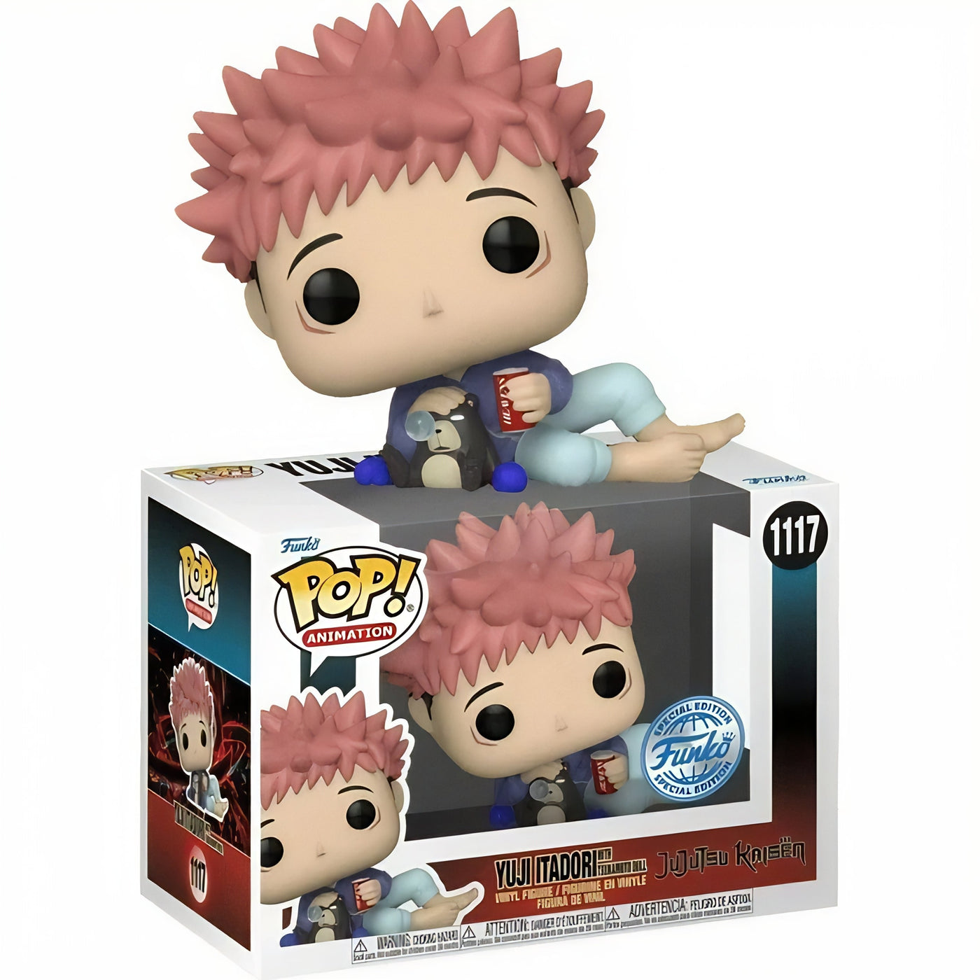 POP! Animation: 1117 Jujutsu Kaisen, Yuji Itadori (Doll) Exclusive