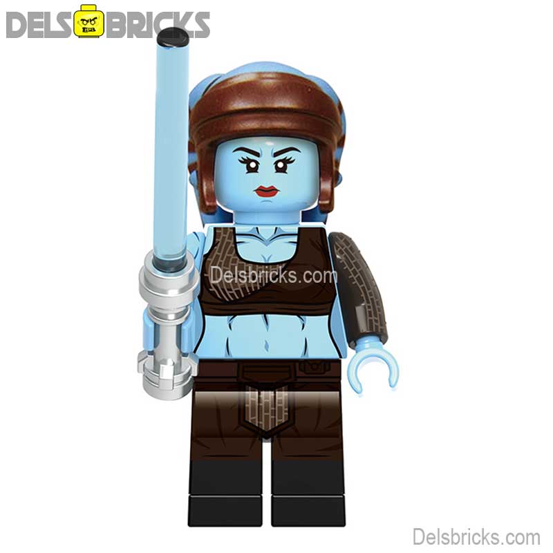 Aayla Secura (Star Wars) - Custom Building Blocks Mini Figures Compatible with LEGO