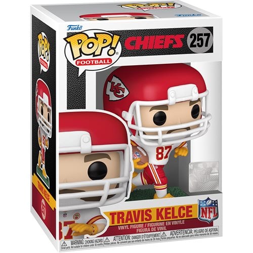 Funko Pop! 257 - NFL Kansas City Chiefs Travis Kelce (Away) Vinyl Figure