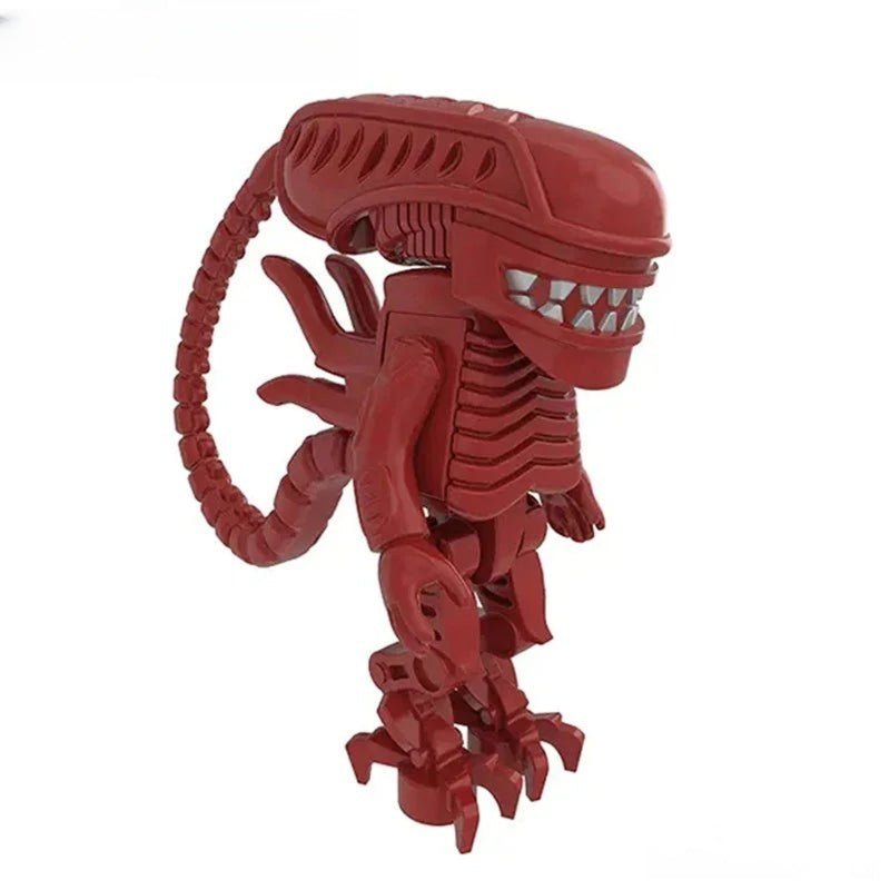 Xenomorph Red (Alien) - Custom Building Blocks Mini Figures Compatible ...