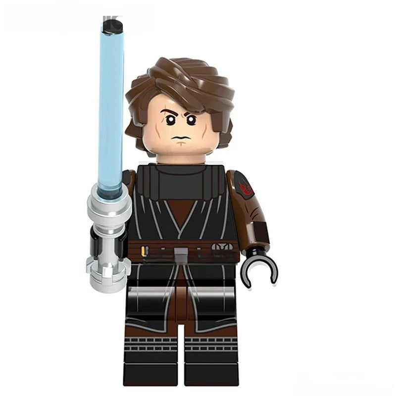 Anakin Skywalker (Star Wars) - Custom Building Blocks Mini Figures Com ...