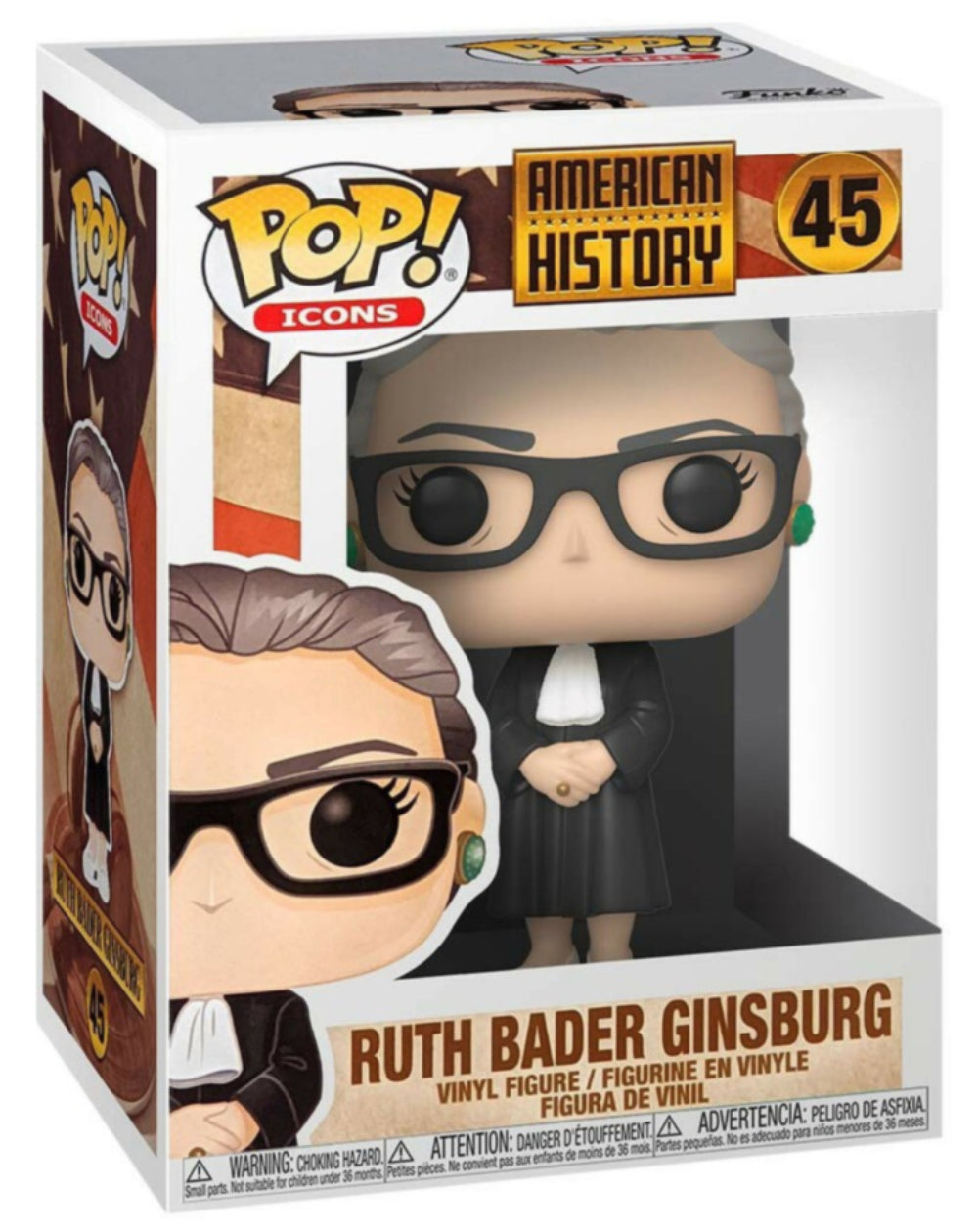 POP! Icons: 45 American History, Ruth Bader Ginsburg