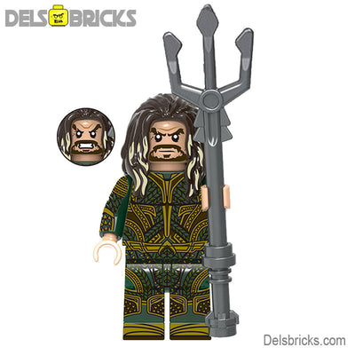 Aquaman Justice League (DC) - Custom Building Blocks Mini Figures Compatible with LEGO