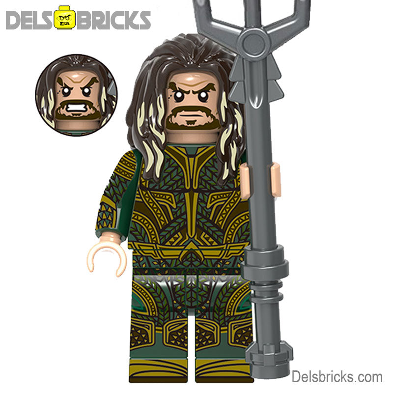 Aquaman Minifigure Lego Dc Comics Aquaman Dc Comics Minifigures