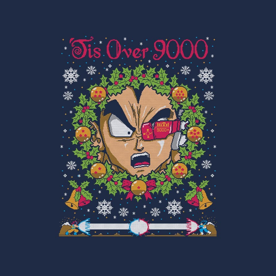 Tis Over 9000 - Hoodie