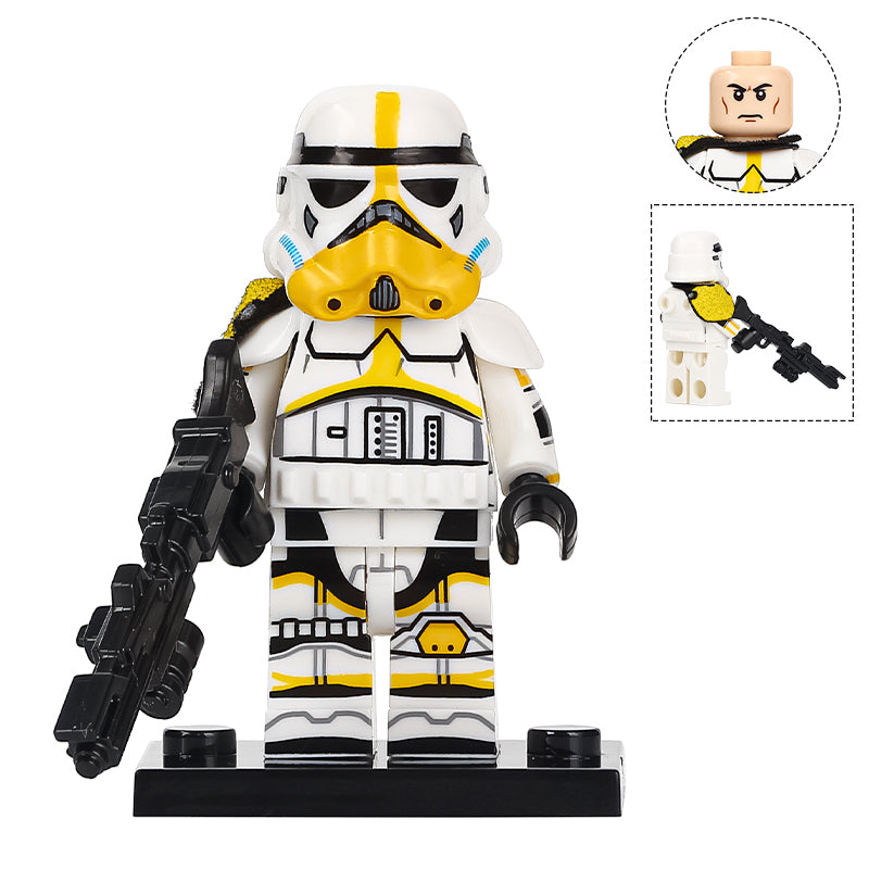 Artillery Stormtrooper (Star Wars) - Custom Building Blocks Mini Figures Compatible with LEGO