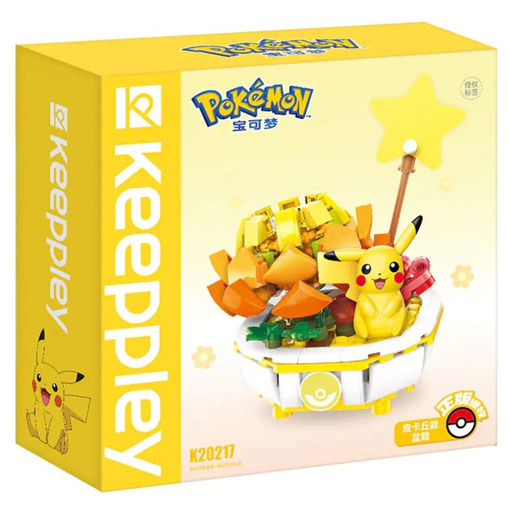 Keeppley X Pokémon Bonsai Building Blocks Sets