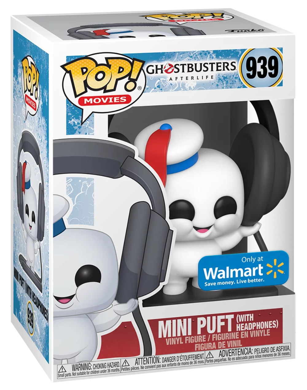 POP! Movies: 939 Ghostbusters Afterlife, Mini Puft (Headphones) Exclusive