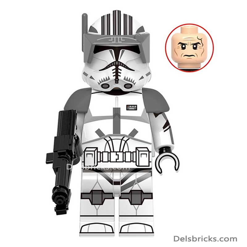 Commander Cody The Bad Batch (Star Wars) - Custom Building Blocks Mini Figures Compatible with LEGO