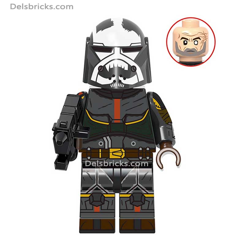 Wrecker The Bad Batch (Star Wars) - Custom Building Blocks Mini Figures Compatible with LEGO