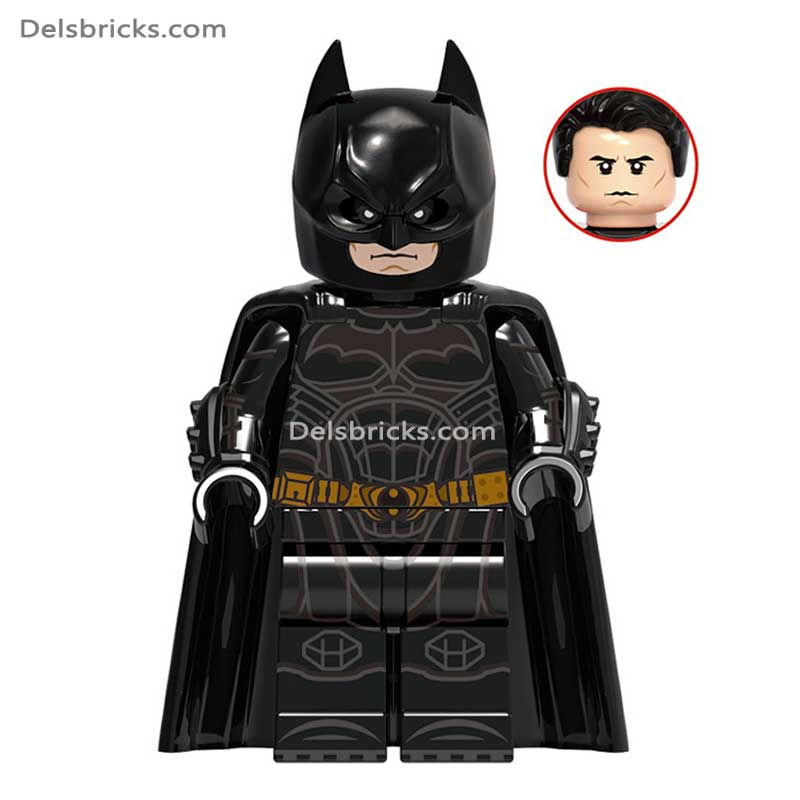 Batman The Dark Knight Christian Bale (DC) - Custom Building Blocks Mini Figures Compatible with LEGO