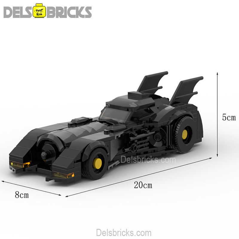 Batmobile 1989 Movie (DC) - Custom Building Blocks Mini Figures Compatible with LEGO