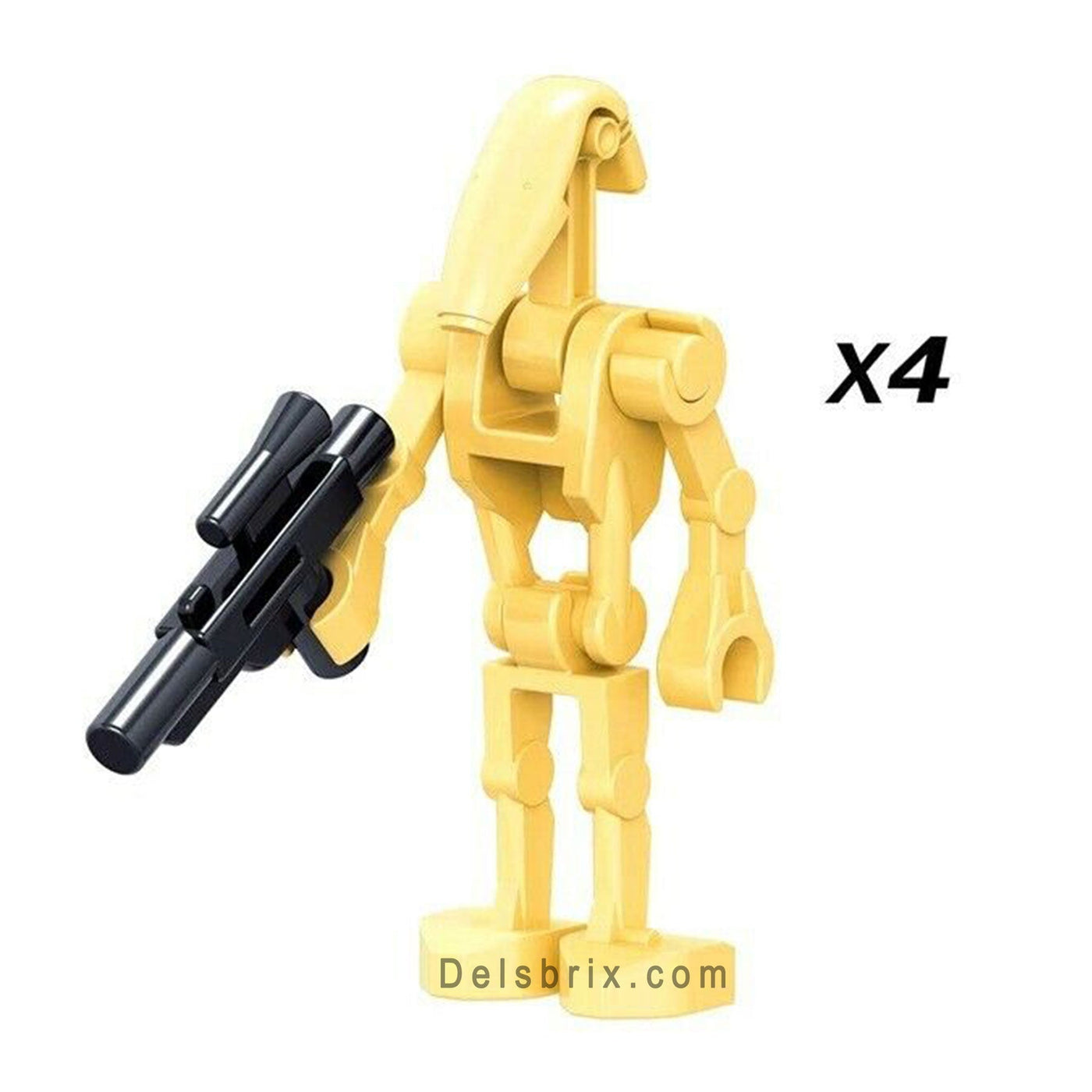 Battle Droids (Star Wars) - Custom Building Blocks Mini Figures Compatible with LEGO