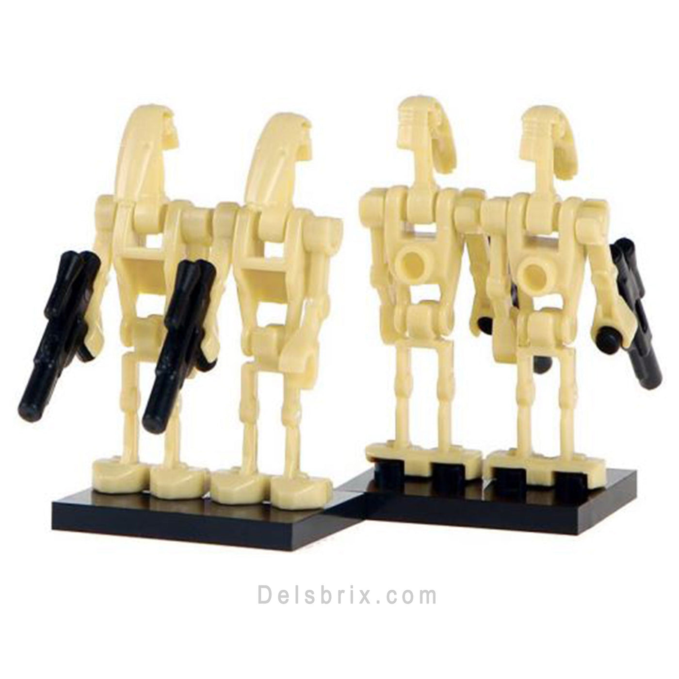 Battle Droids (Star Wars) - Custom Building Blocks Mini Figures Compatible with LEGO