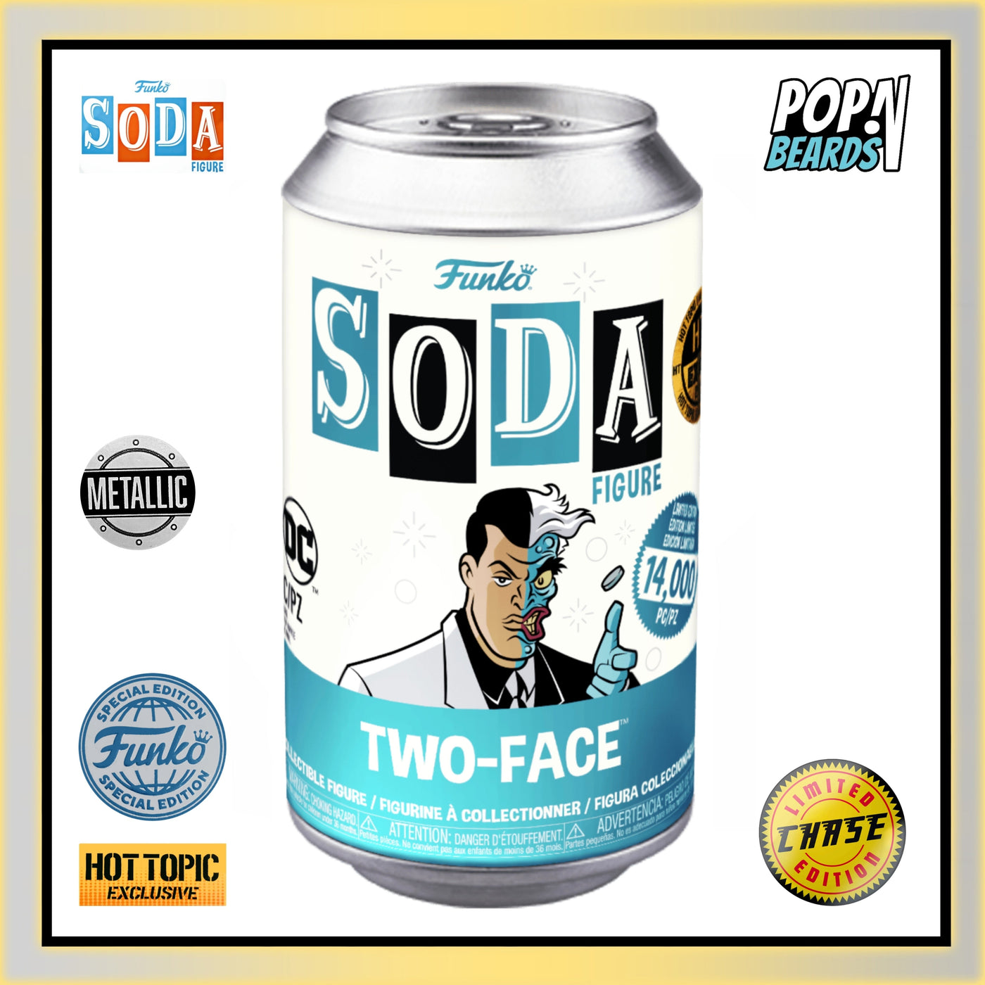 Vinyl Soda: Heroes (DC), Two-Face Exclusive