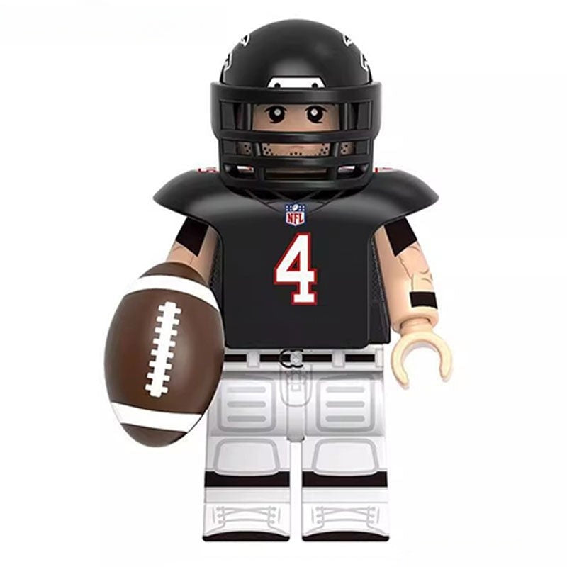 Compa Customs Brett Favre (NFL Football) - Custom Building Blocks Mini Figures Compa ...